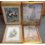 Quantity of Gilt Framed Prints