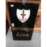 Worthington Ales Pub Plaque