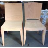 Pair of Pine Chairs