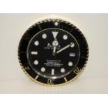 Rolex Dealer Display Clock to Replicate Oyster Perpetual Date Submariner
