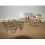 Hunting Tankards and Shot Glasses