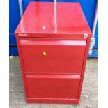 Two Drawer Bisley Filing Cabinet