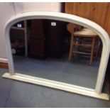 Large Overmantel Mirror