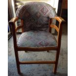 Upholstered Carver Chair