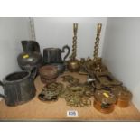 Metalware - Candlesticks etc