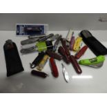 Quantity of Waiters Friends, Penknives and Multi Function Pocket Knife etc