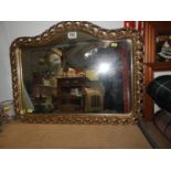 Ornate Gilt Framed Mirror