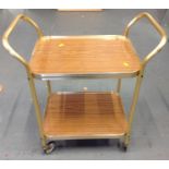 Retro Metal Tea Trolley