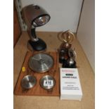 Barometer, Luggage Scales and Lamp etc
