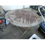 Wooden Garden Table