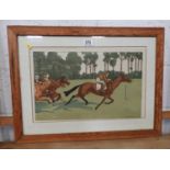 Framed Print - Racing Horses