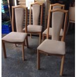 4x Skovby Danish Dining Chairs