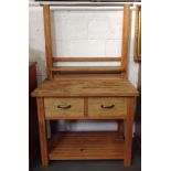 Butchers Block with Drawers and Racking