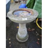 Concrete Bird Bath