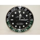 Rolex Dealer Display Clock to Replicate Oyster Perpetual Date GMT Master II