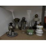 Quantity of Lamps, Chimneys etc