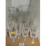 Crystalware - Decanters, Glasses etc