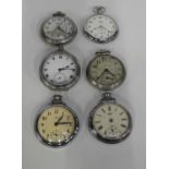 6x Pocket Watches