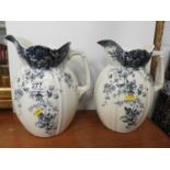 Pair of Washstand Jugs