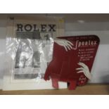 Advertising Prints - Rolex and Spontex Cellulose Sponge