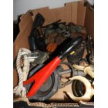 Box of Misc - Pulleys etc