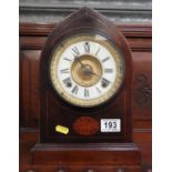 Inlaid Mantel Clock