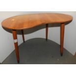 Kidney Shaped Side Table