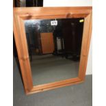 Pine Framed Mirror