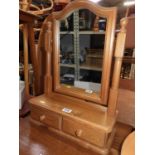 Swing Mirror with Trinket Drawers