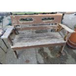 Wooden Garden Bench