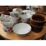 Part Tea Set, Soup Bowls etc