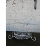 Wire Basket Fruit Stand