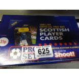 1991/92 Official Pro Set Scottish Player Football Cards