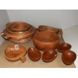 Baskets and Treen Bowls