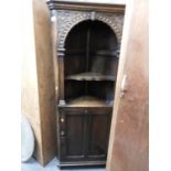 Oak Corner Cupboard