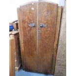 Small Two Door Wardrobe with Key