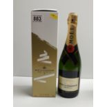 750ml Bottle of Moet and Chandon Champagne