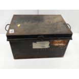 Metal Deed Box