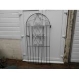 Arch Top Pedestrian Garden Gate