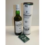70cl Bottle of Laphroaig Whisky