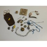 Costume Jewellery, Purse etc