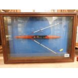 Framed Canoe Display