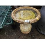 Concrete Garden Bird Bath