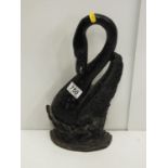 Cast Iron Swan Door Porter