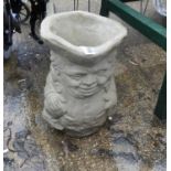 Concrete Garden Planter in the form of a Character Jug