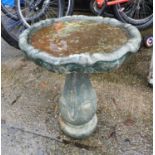 Concrete Bird Bath