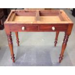 Two Drawer Washstand Base - No Top