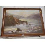 Framed Picture - Coastal Scene