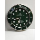 Rolex Dealer Display Clock to Replicate Oyster Perpetual Date Submariner