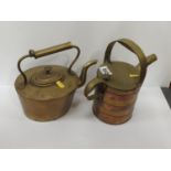 Brass Kettle and Jug